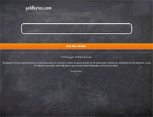 Tablet Screenshot of goldbytez.com